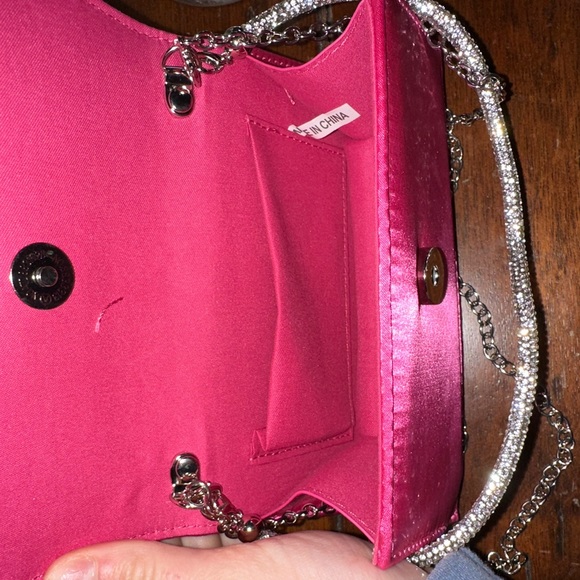 Hot Pink Sparkly Purse - Picture 2 of 3
